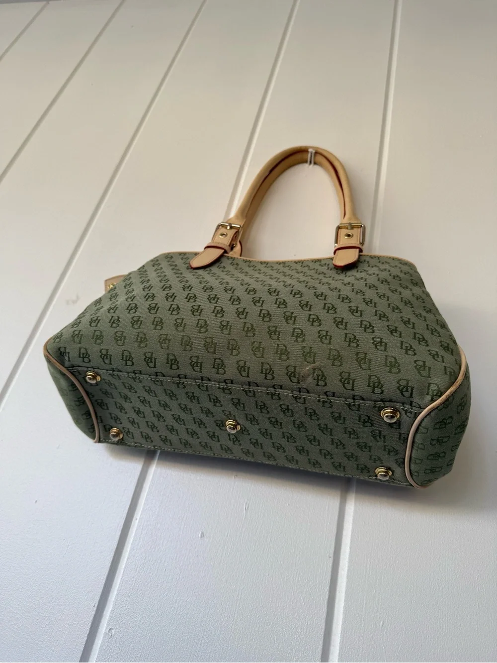 Dooney & Bourke (4 PIECE) Y2K 3-Compartment Satchel
